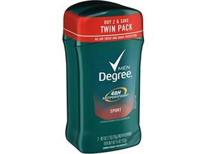 degree sport original protection antiperspirant stick 2.7 oz, twin pack pack of 9 degree sport original protection antiperspirant stick 2.7 oz, twin pack pack of 9