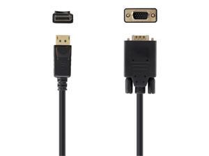 Belkin F2CD033B06 Display Port/VGA Video Cable 6 ft DisplayPort/VGA Video Cable Belkin F2CD033B06 Display Port/VGA Video Cable 6 ft DisplayPort/VGA Video Cable