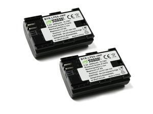Wasabi Power LP-E6, LP-E6N (2-Pack) Battery for Canon EOS 5D Mark II, Mark III, Mark IV, 5DS, 5DS R, 6D, 60D, 60Da, 6D Mark II, 7D, 7D Mark II, 70D, 80D, R, XC10, XC15 Wasabi Power LP-E6, LP-E6N (2-Pack) Battery for Canon EOS 5D Mark II, Mark III, Mark IV, 5DS, 5DS R, 6D, 60D, 60Da, 6D Mark II, 7D, 7D Mark II, 70D, 80D, R, XC10, XC15
