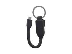 Vivitar VM10016-BLK-TWD Micro USB Keychain, Black