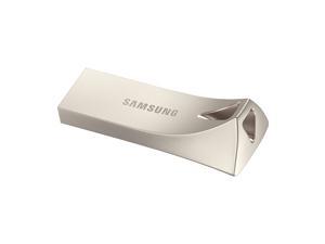 Samsung BAR Plus USB 3.1 Flash Drive 128GB - 300MB/s (MUF-128BE3/AM) - Champagne Silver