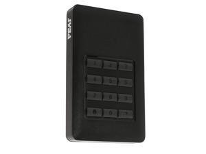 Syba USB 3.0 2.5 Encrypted SATA III Hard Drive Enclosure with Password Protection 2.5 HDD SSD Secure Storage, Black SY-ENC25043