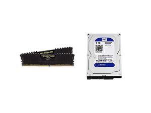 Corsair Vengeance LPX 16GB (2x8GB) DDR4 DRAM 2400MHz w/WD Blue 1TB SATA 6 Gb/s 7200 RPM 64MB Cache 3.5 Inch Desktop Hard Drive Corsair Vengeance LPX 16GB (2x8GB) DDR4 DRAM 2400MHz w/WD Blue 1TB SATA 6 Gb/s 7200 RPM 64MB Cache 3.5 Inch Desktop Hard Drive