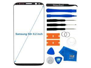 MMOBIEL Front Glass Replacement Compatible with Samsung Galaxy S8 Plus G955 6.2 Inch (Black) Display incl Tool Kit MMOBIEL Front Glass Replacement Compatible with Samsung Galaxy S8 Plus G955 6.2 Inch (Black) Display incl Tool Kit