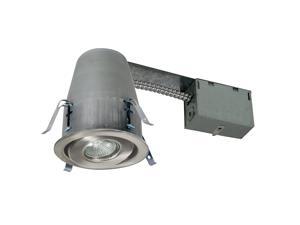 Liteline RC40218ENB-BN All-In-One 4-Inch Recessed Combo, with Remodel Housing, 120V MR16 Halogen Bulb, Front Load Gimbal Trim, Brushed Nickel Liteline RC40218ENB-BN All-In-One 4-Inch Recessed Combo, with Remodel Housing, 120V MR16 Halogen Bulb, Front Load Gimbal Trim, Brushed Nickel