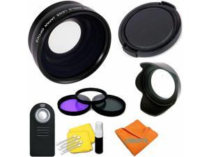 + Nwv Direct Microfiber Cleaning Cloth. Flower Design 52mm Nikon D700 Pro Digital Lens Hood