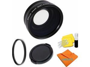 Lens Cap Side Pinch Nwv Direct Microfiber Cleaning Cloth For Canon EOS 5D Mark II 72mm + Lens Cap Holder