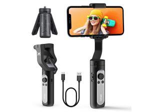 3-Axis Gimbal Stabilizer for iPhone, Foldable Phone Gimbal w/ 3D Auto Inception Dolly Zoom Face Tracking Time-lapse, Compatible for iPhone 11 Pro Max/11/Xs Max/Samsung - Hohem iSteady X(0.59 Lbs Only) 3-Axis Gimbal Stabilizer for iPhone, Foldable Phone Gimbal w/ 3D Auto Inception Dolly Zoom Face Tracking Time-lapse, Compatible for iPhone 11 Pro Max/11/Xs Max/Samsung - Hohem iSteady X(0.59 Lbs Only)