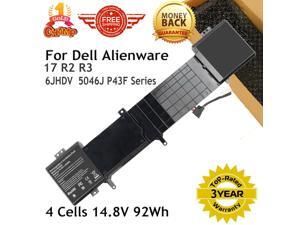 92Wh 14.8V 6JHDV Battery for Dell Alienware 17 R2 R3 Laptop YKWXX 5046J 92Wh 14.8V 6JHDV Battery for Dell Alienware 17 R2 R3 Laptop YKWXX 5046J