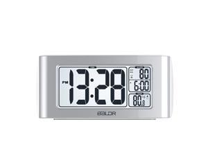 BALDR Nap Clock with Quick Set-up Digital LCD, White BALDR Nap Clock with Quick Set-up Digital LCD, White