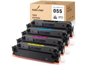SAILNER (NO CHIP) Compatible Toner Cartridge Replacement for Canon 055 CRG-055 use with imageCLASS MF743Cdw MF741Cdw MF746Cdw MF745Cdw LBP664Cdw LBP660C (Black Cyan Magenta Yellow, 4-Pack) SAILNER (NO CHIP) Compatible Toner Cartridge Replacement for Canon 055 CRG-055 use with imageCLASS MF743Cdw MF741Cdw MF746Cdw MF745Cdw LBP664Cdw LBP660C (Black Cyan Magenta Yellow, 4-Pack)