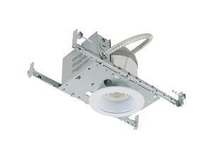 Liteline RC40101-LED-PC-FWH All-in-One 4-inch LED Recessed Combo with New Construction Housing, 8W LED PAR20 lamp, Baffle Trim, Flat White Liteline RC40101-LED-PC-FWH All-in-One 4-inch LED Recessed Combo with New Construction Housing, 8W LED PAR20 lamp, Baffle Trim, Flat White