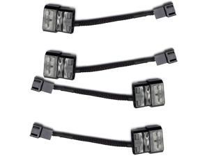 Coolerguys Mini 3-4 pin fan adapter (4 Pack) Coolerguys Mini 3-4 pin fan adapter (4 Pack)