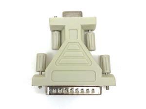 Micro Connectors Serial Adapter DB9 Female to DB25 Male (G01-105M) Micro Connectors Serial Adapter DB9 Female to DB25 Male (G01-105M)