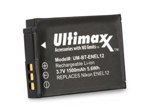 1500mAh EN-EL12 Battery for Nikon COOLPIX A1000 B600 AW100 AW110 P300 S630 S800c 1500mAh EN-EL12 Battery for Nikon COOLPIX A1000 B600 AW100 AW110 P300 S630 S800c