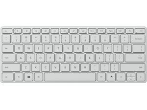 Microsoft - 21Y-00031 Compact (60%),Tenkeyless (TKL) Wireless Keyboard - Glacier