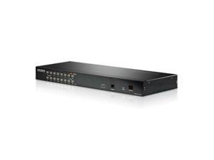 ATEN KH1516A 16-PORT CAT 5 HIGH-DENSITY KVM SWITCH ATEN KH1516A 16-PORT CAT 5 HIGH-DENSITY KVM SWITCH