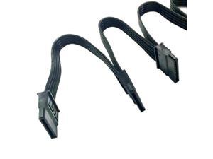 PCI-E 6Pin 1 Male to 4 SATA Modular Power Supply Cable Corsair RM850 RM1000 TOP
