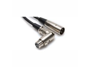 Hosa XFF-105 Technology 3-Pin XLR Male to XLR Angled Female Balanced Hosa XFF-105 Technology 3-Pin XLR Male to XLR Angled Female Balanced