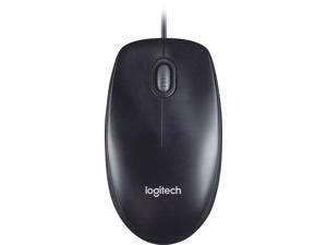 Logitech - M100 Wired Optical Ambidextrous Mouse with 1000 DPI Optical Tracki