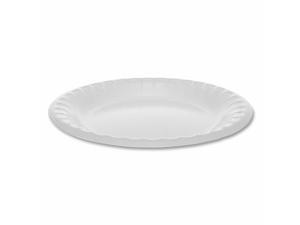 Pactiv Laminated Foam Dinnerware, Plate, 6 Diameter 0TK100060000 Pactiv Laminated Foam Dinnerware, Plate, 6 Diameter 0TK100060000