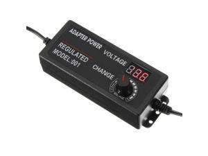 3V to 24V Adjustable 60W Universal Power Supply Adapter Stepless Voltage Adjust 3V to 24V Adjustable 60W Universal Power Supply Adapter Stepless Voltage Adjust