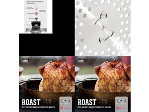 original gourmet bbq system poultry roaster insert original gourmet bbq system poultry roaster insert