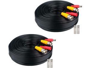 WildHD 2x200ft All-in-One Siamese BNC Video and Power Security Camera Cable BNC WildHD 2x200ft All-in-One Siamese BNC Video and Power Security Camera Cable BNC