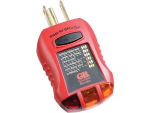 Gardner Bender GFI-3501 Ground Fault Receptacle Tester Circuit Analyzer, 110-1 Gardner Bender GFI-3501 Ground Fault Receptacle Tester Circuit Analyzer, 110-1