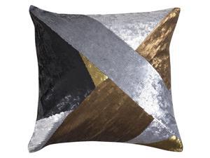 Jonathan Adler Nico Metallic Fractal Pillow Jonathan Adler Nico Metallic Fractal Pillow