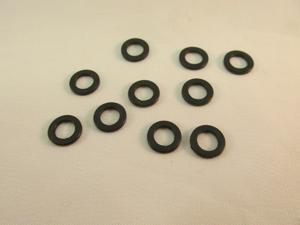 NEW SLOT CAR HO SCALE 10 PAIR X-LOW SILICONE TIRES FITS G-PLUS TYCO 440-X2 