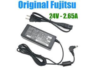 Genuine OEM Fujitsu AC Adapter PA03010-6441 24V 2.65A NSW26210 Power Supply Cord
