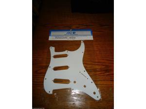 WHITE BLACK WHITE 3 TRIPLE PLY ELECTRIC GUITAR PICKGUARD FOR STRATOCASTER PARTS