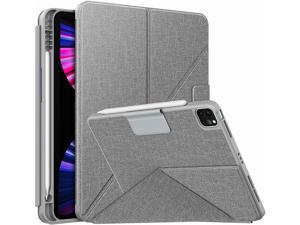 Moko Case For New Ipad Pro 11 3Rd Gen 2021 Origami Stand Cover W/ Pencil Holder Moko Case For New Ipad Pro 11 3Rd Gen 2021 Origami Stand Cover W/ Pencil Holder