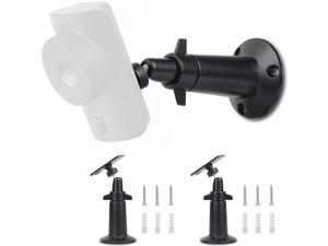 New 2Pack Wall Mount Compatible With Simplisafe Camera, 360 Degree Adjustable Aluminium Wall Mount,Patent Pending-Black