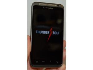 HTC Verizon Wireless Thunderbolt ADR6400 Android Smart Phone 4G LTE 8GB WiFi -B- HTC Verizon Wireless Thunderbolt ADR6400 Android Smart Phone 4G LTE 8GB WiFi -B-