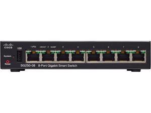 Cisco SG250-08 8-Port Gigabit Smart Switch (SG250-08-K9-NA) Cisco SG250-08 8-Port Gigabit Smart Switch (SG250-08-K9-NA)