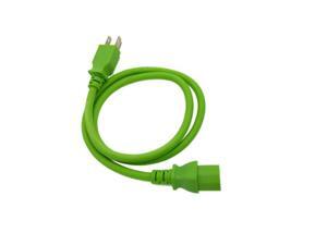 Green 3 FT COMPUTER POWER SUPPLY AC CORD CABLE WIRE FOR HP DELL ACER DESKTOP PC Green 3 FT COMPUTER POWER SUPPLY AC CORD CABLE WIRE FOR HP DELL ACER DESKTOP PC