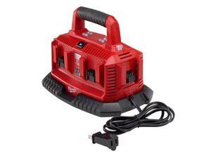 Milwaukee M18 Six Pack Sequential Charger 48-59-1806 New Milwaukee M18 Six Pack Sequential Charger 48-59-1806 New