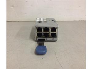 HP 281645-002 6-Port Patch Panel Pass-Thru Module HP 281645-002 6-Port Patch Panel Pass-Thru Module