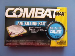 Combat Max Ant killing bait stations Package of 6 Indoor or outdoor use #55901 Combat Max Ant killing bait stations Package of 6 Indoor or outdoor use #55901