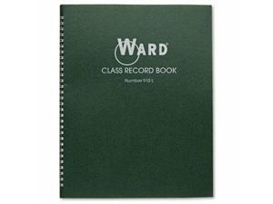 Ward 910l Class Record Book - Wire Bound - 11" X 8.50" Sheet Size - White Sheet Ward 910l Class Record Book - Wire Bound - 11" X 8.50" Sheet Size - White Sheet