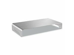 Innovera Slim Aluminum Monitor Riser, 15 3/4 x 8 1/4 x 2 1/2, Silver (IVR55015) Innovera Slim Aluminum Monitor Riser, 15 3/4 x 8 1/4 x 2 1/2, Silver (IVR55015)