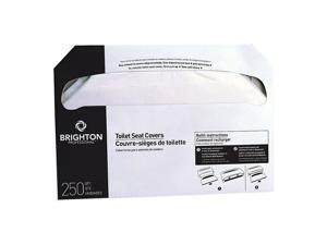 Brighton Toilet Seat Covers 250 Covers/Pack 20 Packs/Carton (BPR24775) 72218 Brighton Toilet Seat Covers 250 Covers/Pack 20 Packs/Carton (BPR24775) 72218