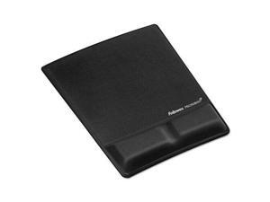 Memory Foam Wrist Support w/Attached Mouse Pad, Black Memory Foam Wrist Support w/Attached Mouse Pad, Black