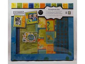 Colorbok BAREFOOT 12x12 DIY Scrapbook Photo Album Kit,16 sheets,6 chipboard acce