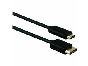 Staples 6ft. DisplayPort to HDMI Cable UltraHD 4K Audio/Video Black 1.8m - (K4) Staples 6ft. DisplayPort to HDMI Cable UltraHD 4K Audio/Video Black 1.8m - (K4)