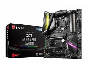 MSI Z370 Gaming PRO Carbon ATX Motherboard (LGA 1151 M.2 DVI HDMI USB 3.1 SLI) MSI Z370 Gaming PRO Carbon ATX Motherboard (LGA 1151 M.2 DVI HDMI USB 3.1 SLI)