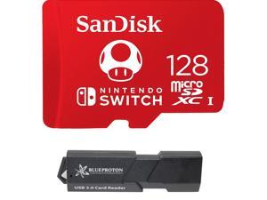 SanDisk 128GB MicroSDXC Card Nintendo Switch & BlueProton USB 3.0 Card Reader SanDisk 128GB MicroSDXC Card Nintendo Switch & BlueProton USB 3.0 Card Reader