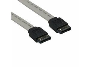 Kentek 1.5 FT SATA Cable 26AWG 7Pin Serial ATA F//F 180D Internal 3.0 Gbps PC HDD